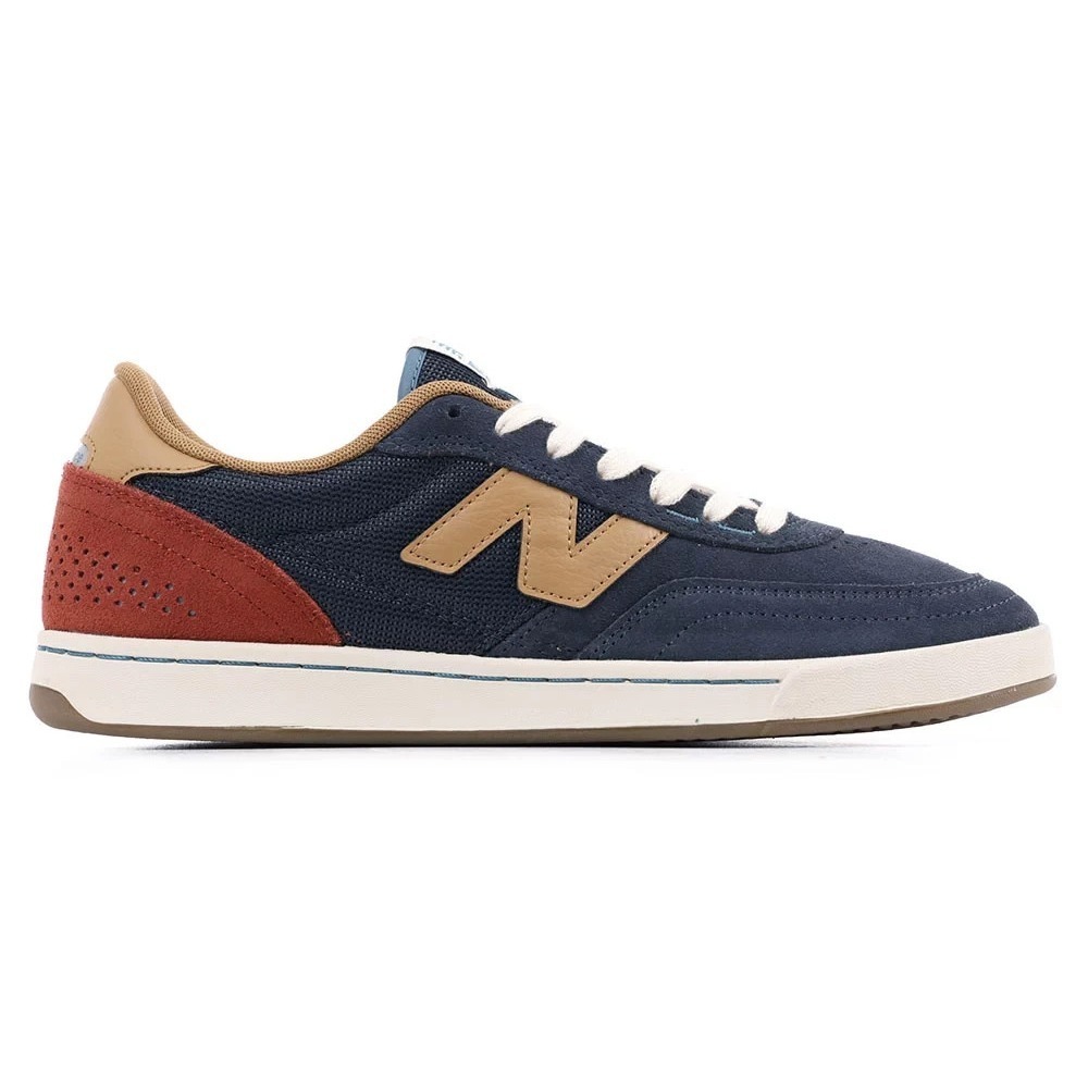 Size 10 Mens- New Balance Numeric 440 V2 Navy/Tan Skate Shoes WORN ONCE